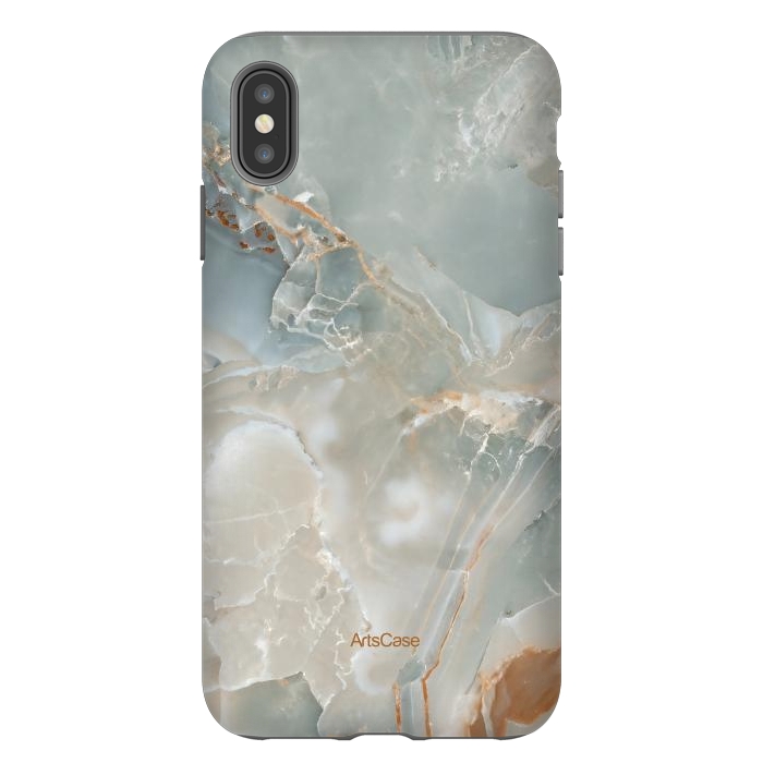 iPhone Xs Max StrongFit Gray Pastel by ArtsCase