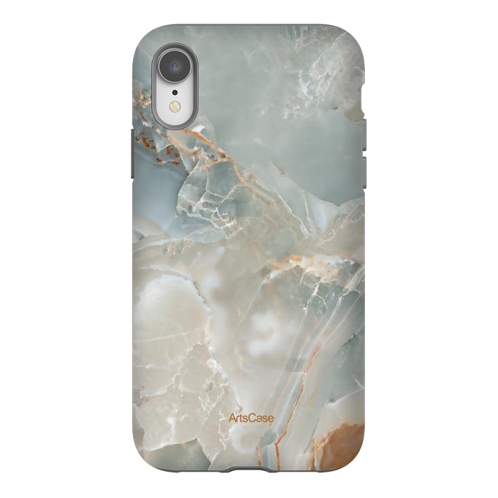 iPhone Xr StrongFit Gray Pastel by ArtsCase