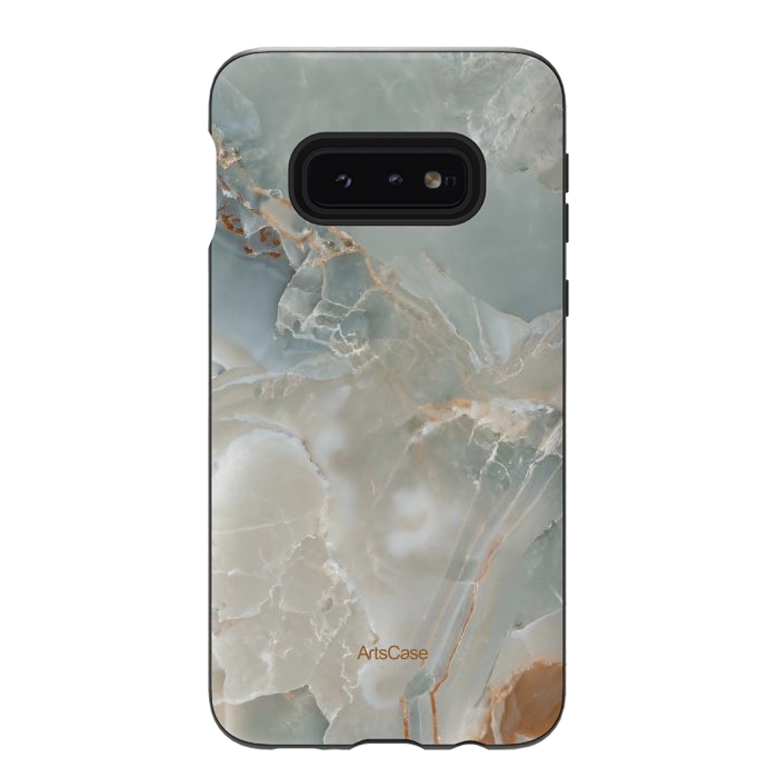 Galaxy S10e StrongFit Gray Pastel by ArtsCase