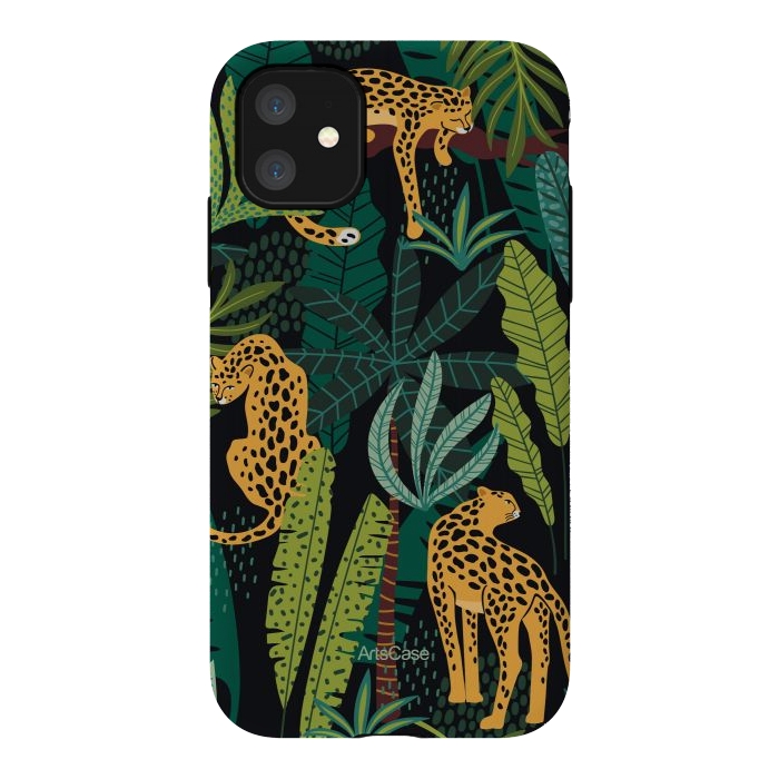 iPhone 11 StrongFit Morning Jungle by ArtsCase