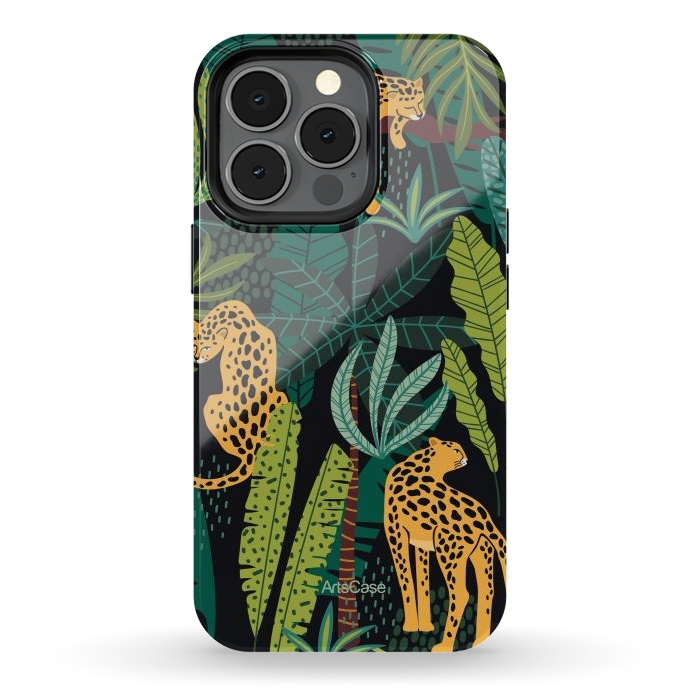 iPhone 13 pro StrongFit Morning Jungle by ArtsCase