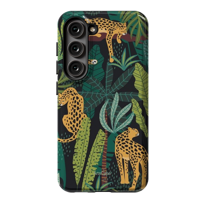 Galaxy S23 StrongFit Morning Jungle by ArtsCase