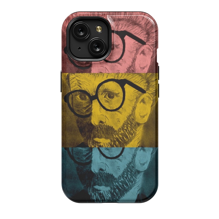 iPhone 15 StrongFit Hipster Van Goghe by Josie Steinfort 