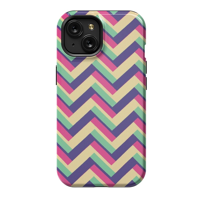 iPhone 15 StrongFit 3D Chevron by Josie Steinfort 