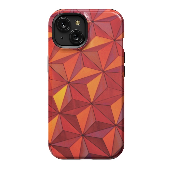 iPhone 15 StrongFit Geometric Epcot by Josie Steinfort 