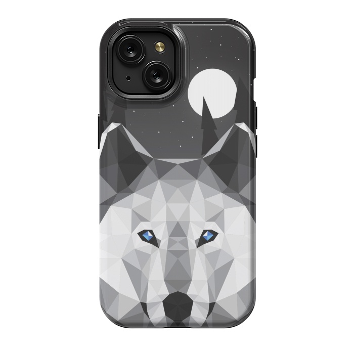 iPhone 15 StrongFit The Tundra Wolf by Davies Babies