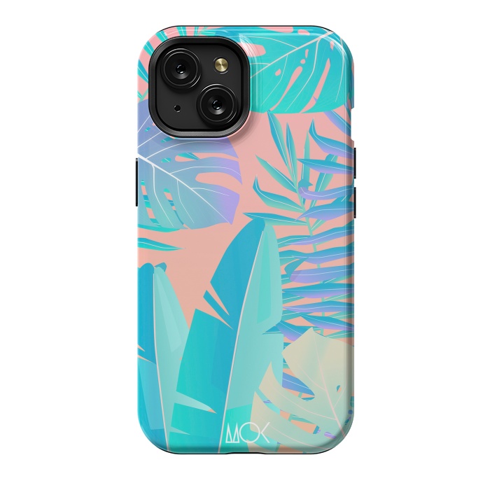 iPhone 15 StrongFit Tropics by M.O.K.