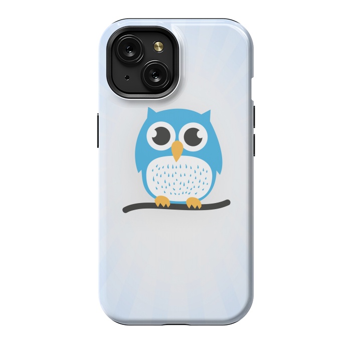 iPhone 15 StrongFit Sweet Cute Owl by Philipp Rietz