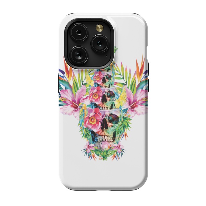 iPhone 15 Pro StrongFit The Skull Tower by Riza Peker