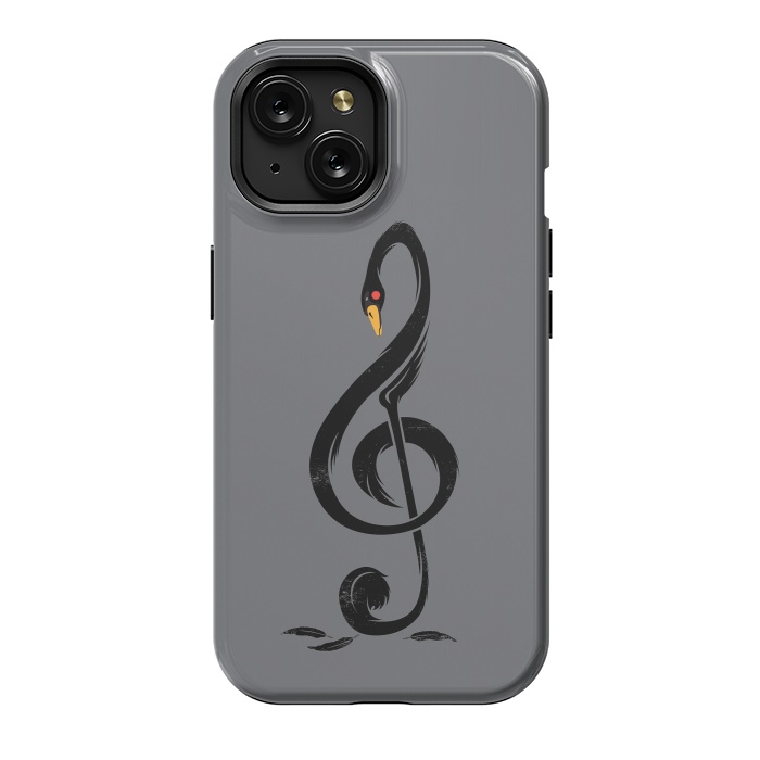 iPhone 15 StrongFit Black Swan's Melody by Steven Toang