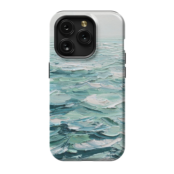 iPhone 15 Pro StrongFit Minty Seas by Ann Marie Coolick