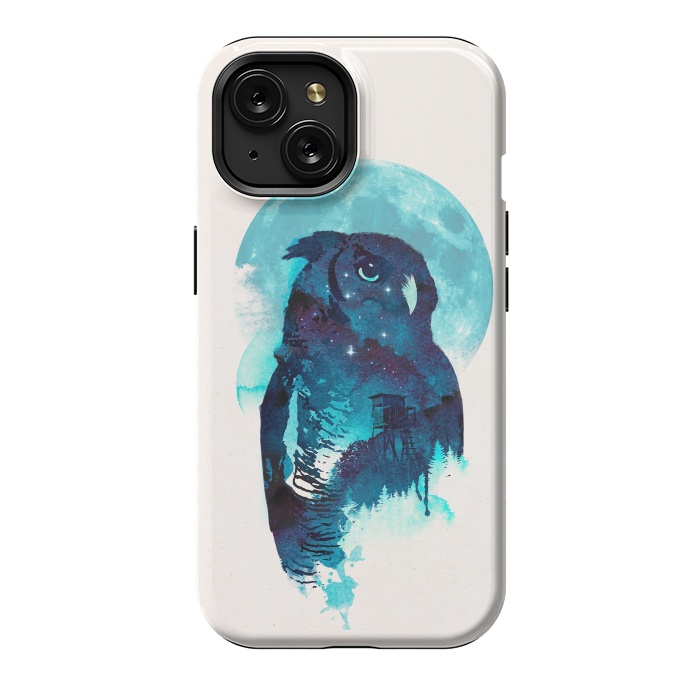 iPhone 15 StrongFit Midnight Owl by Róbert Farkas