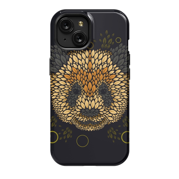 iPhone 15 StrongFit Panda face by Q-Artwork