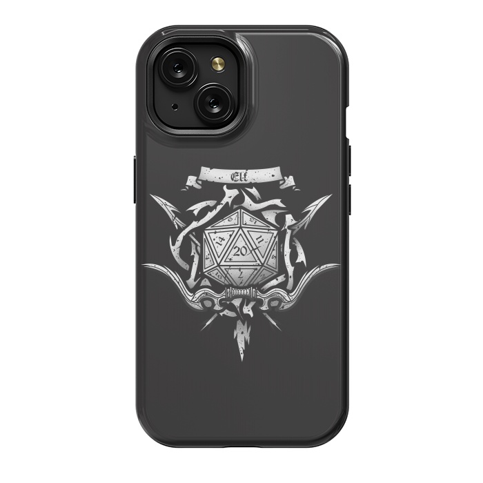 iPhone 15 StrongFit Elf Crest by Q-Artwork