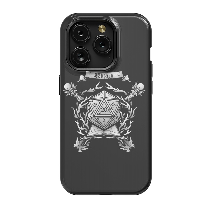 iPhone 15 Pro StrongFit Wizard Crest by Q-Artwork