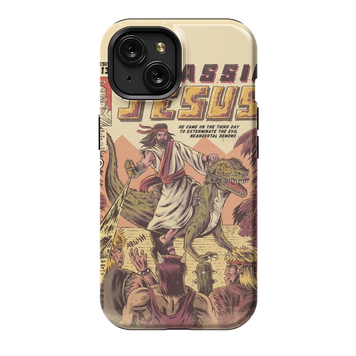 iPhone 15 StrongFit JURASSIC JESUS by Ilustrata