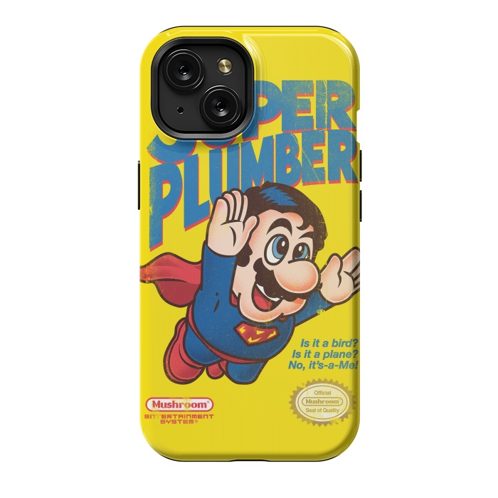 iPhone 15 StrongFit Super Plumber by Vó Maria