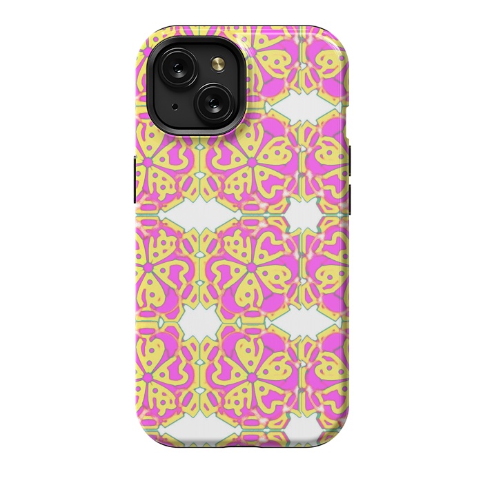 iPhone 15 StrongFit The Spirit of the Flower by Bettie * Blue