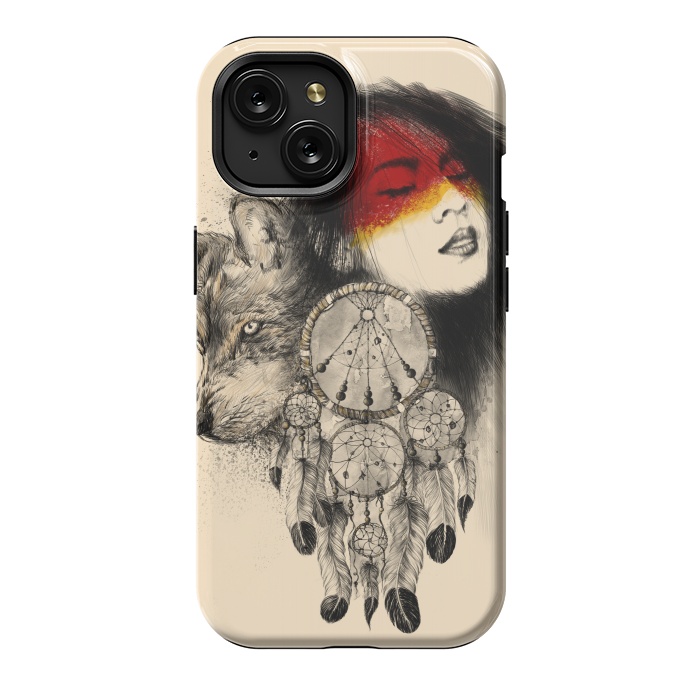 iPhone 15 StrongFit Dream Catcher by Alwin Aves