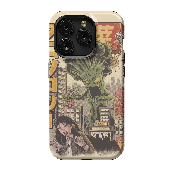 iPhone 15 Pro StrongFit THE BROCCOZILLA by Ilustrata