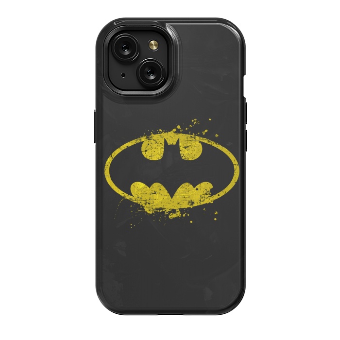 iPhone 15 StrongFit Batman's Splash by Sitchko
