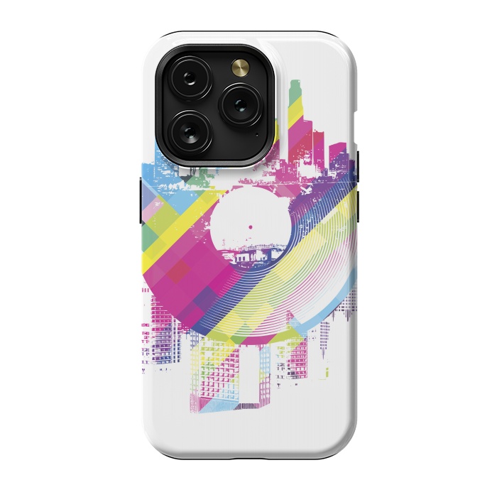 iPhone 15 Pro StrongFit Urban Vinyl Colorful by Sitchko