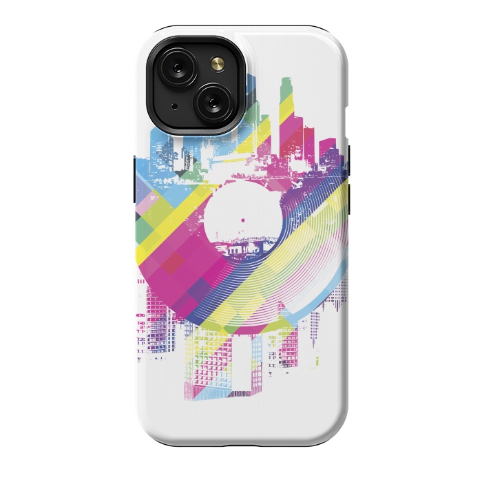 iPhone 15 StrongFit Urban Vinyl Colorful by Sitchko