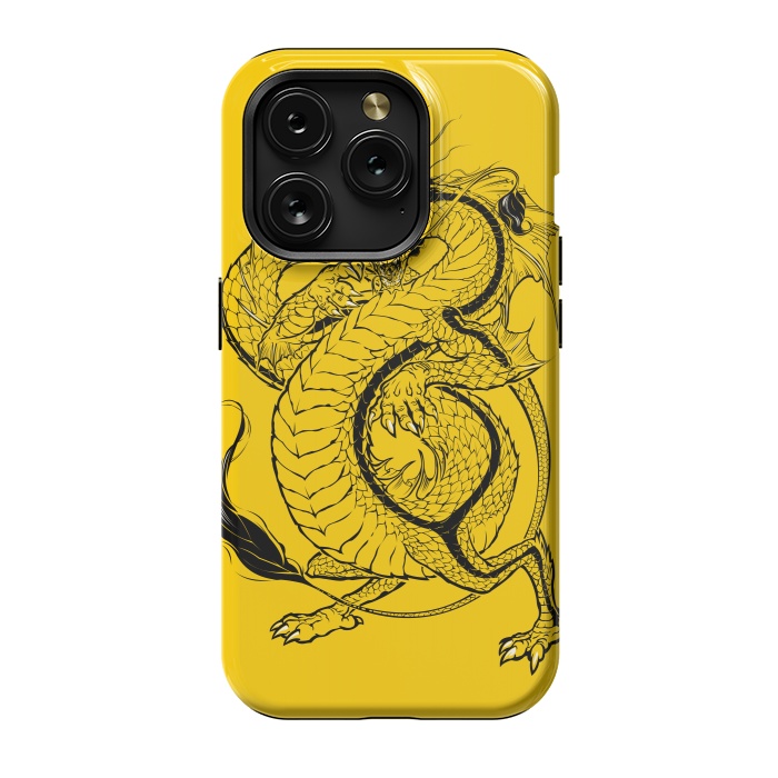 iPhone 15 Pro StrongFit Bruce, the Dragon by Draco