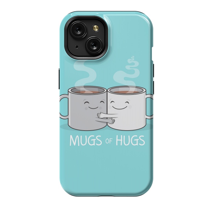 iPhone 15 StrongFit Mugs of Hugs by Wotto