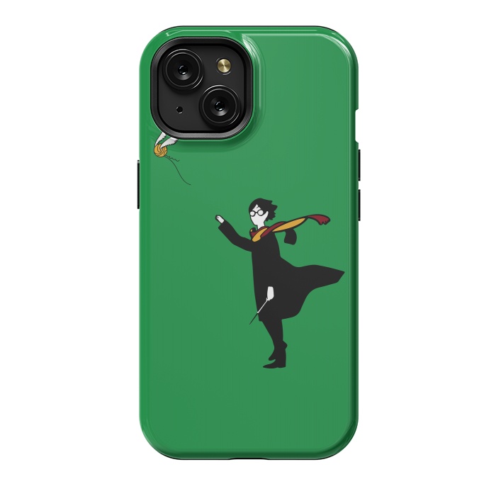 iPhone 15 StrongFit Harry Potter Banksy Balloon by Alisterny