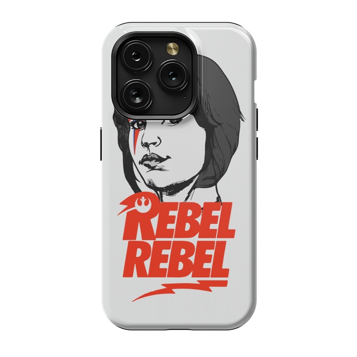 iPhone 15 Pro StrongFit Rebel Rebel Jyn Erso David Bowie Star Wars Rogue One  by Alisterny
