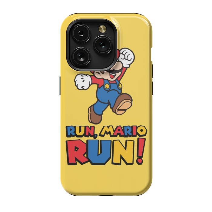 iPhone 15 Pro StrongFit Run, Mario Run by Alisterny