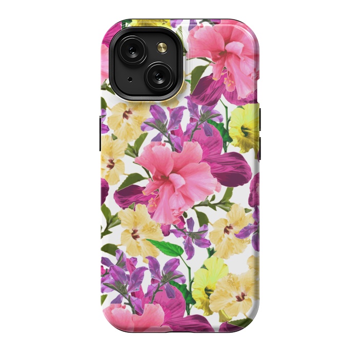 iPhone 15 StrongFit August Blooms by Zala Farah