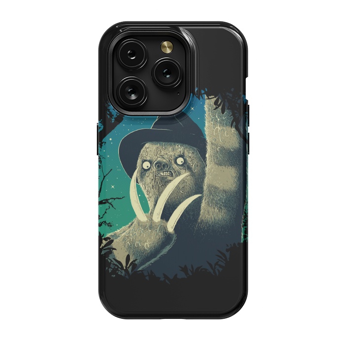 iPhone 15 Pro StrongFit Sloth Freddy by Branko Ricov