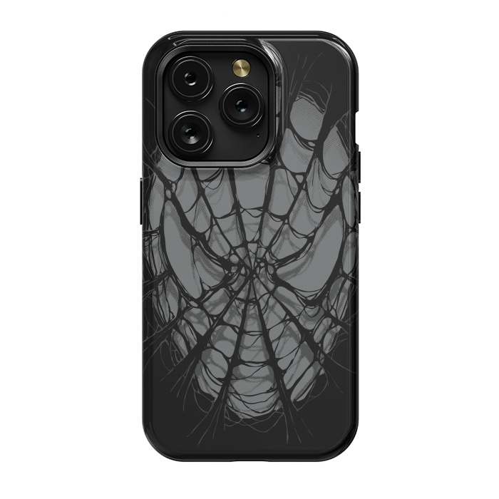 iPhone 15 Pro StrongFit SpiderWeb by Branko Ricov