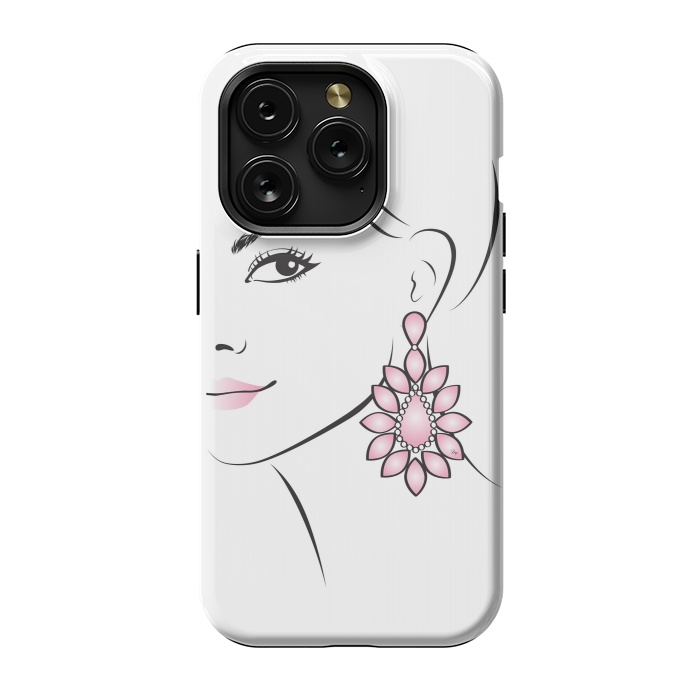 iPhone 15 Pro StrongFit Earring Lady by Martina