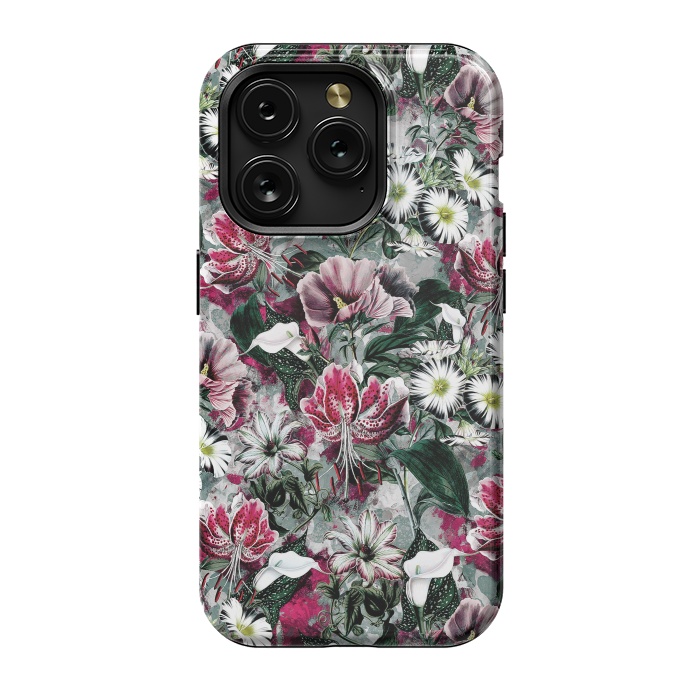 iPhone 15 Pro StrongFit Floral Spring by Riza Peker