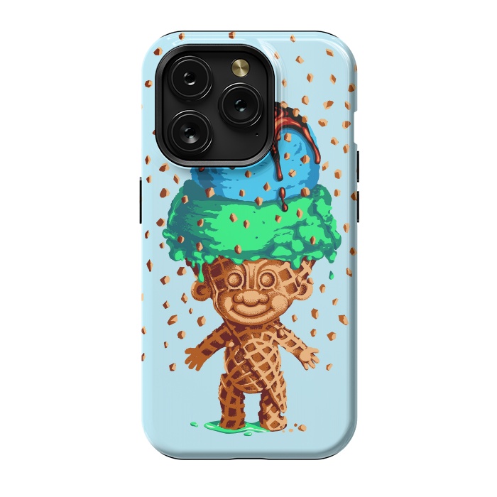iPhone 15 Pro StrongFit Peanut Rain by Santiago Sarquis 