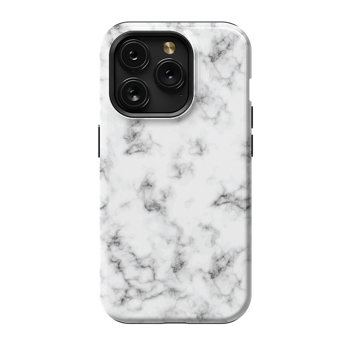 iPhone 15 Pro StrongFit Marble Texture Pattern 035 by Jelena Obradovic