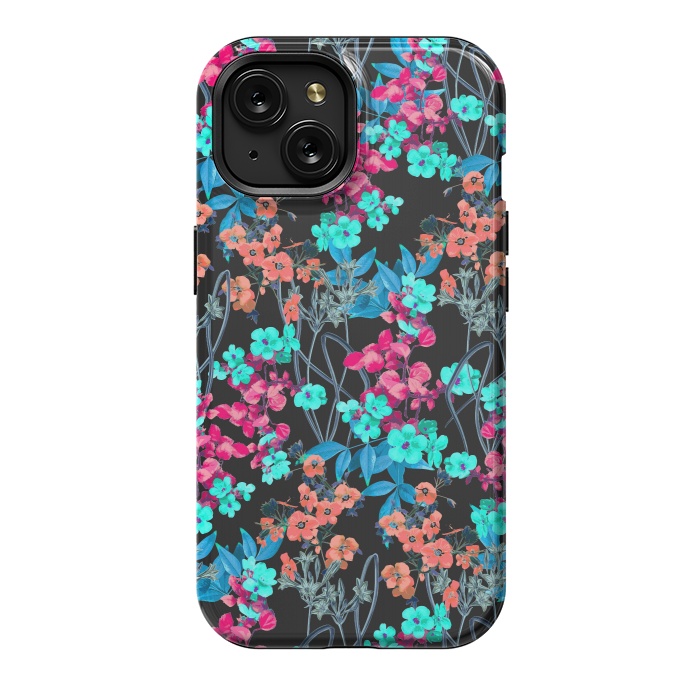 iPhone 15 StrongFit Flower Power by Zala Farah