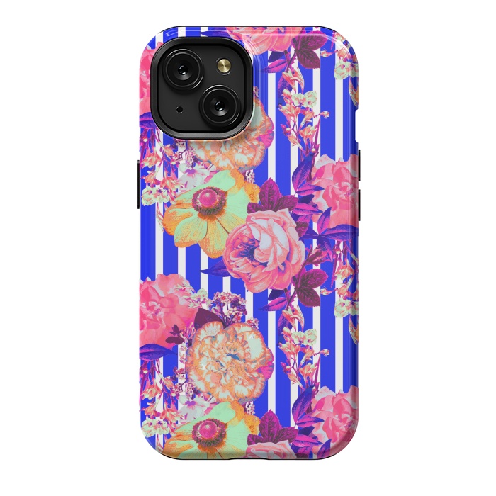 iPhone 15 StrongFit Cute Summer Bloom by Zala Farah