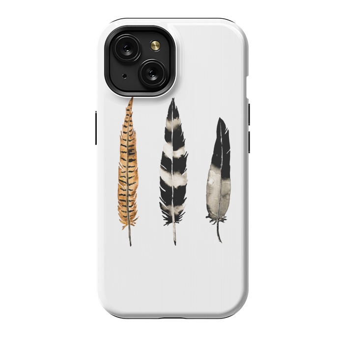 iPhone 15 StrongFit Earth Feather by Amaya Brydon