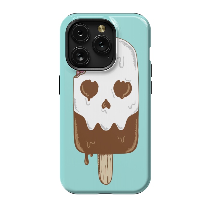 iPhone 15 Pro StrongFit Skull Ice Cream by Coffee Man
