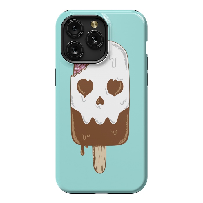 iPhone 15 Pro Max StrongFit Skull Ice Cream by Coffee Man