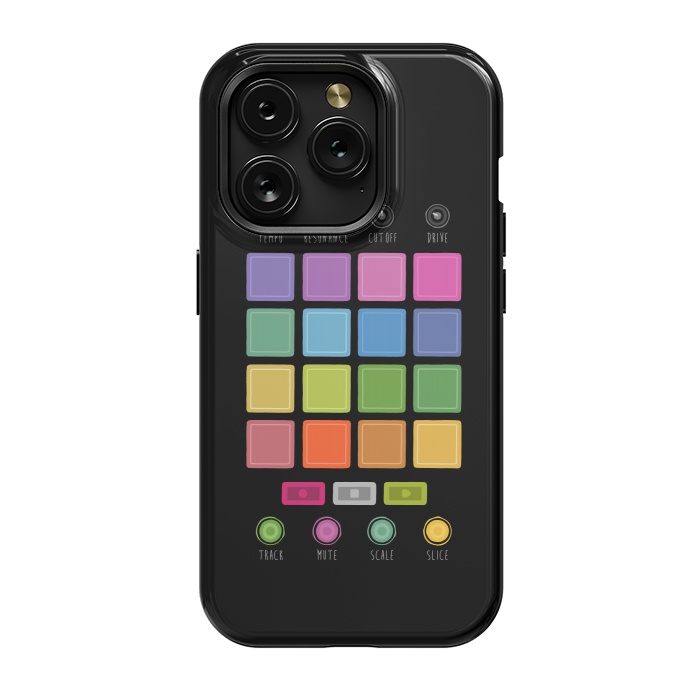 iPhone 15 Pro StrongFit Dj Electronic Music Mixer by Dellán