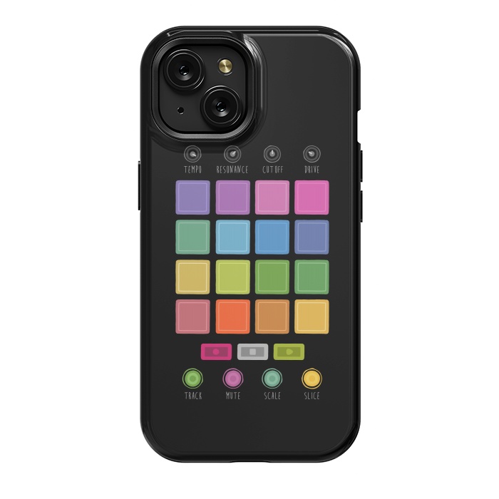 iPhone 15 StrongFit Dj Electronic Music Mixer by Dellán