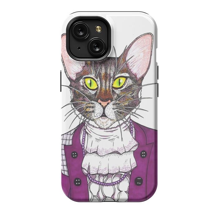 iPhone 15 StrongFit CatPrince by Varo Lojo