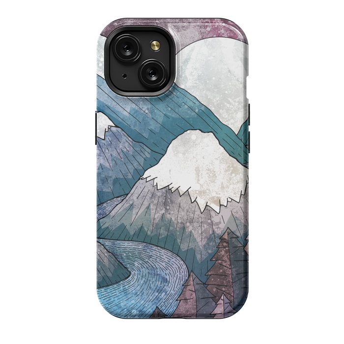 iPhone 15 StrongFit A cold river canyon by Steve Wade (Swade)