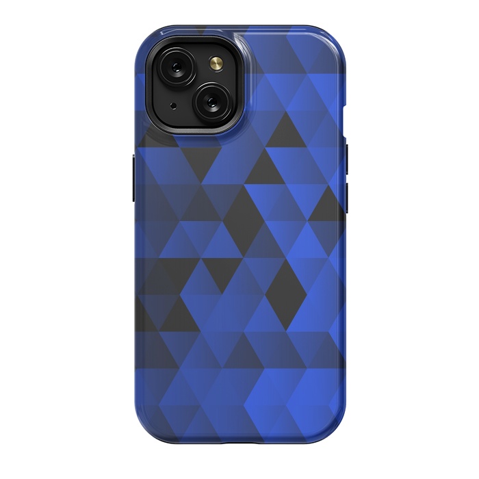 iPhone 15 StrongFit Triangles Wave by Sitchko