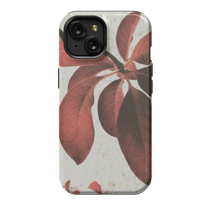 iPhone 15 StrongFit red flower by MALLIKA